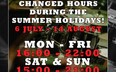Notice! Summer holidays: Changed Summer Schedule